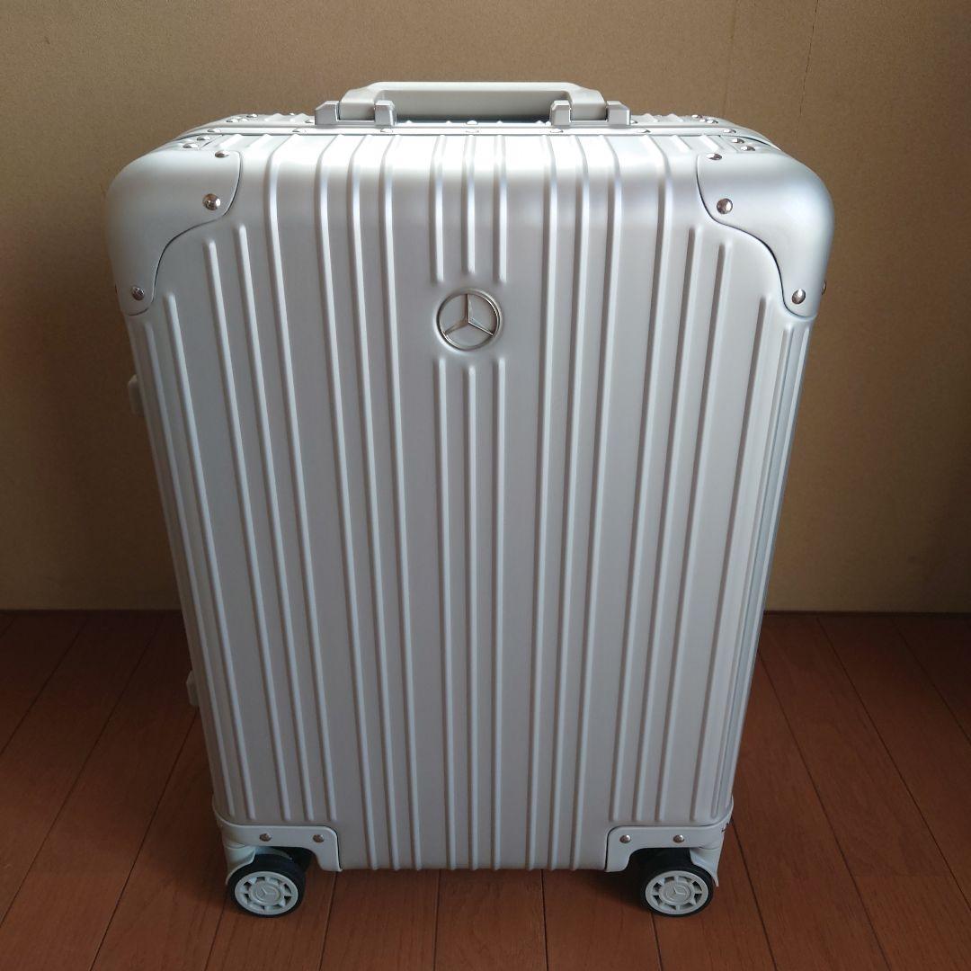 【新品未使用】メルセデスベンツ アルミスーツケース キャリーケース 32L