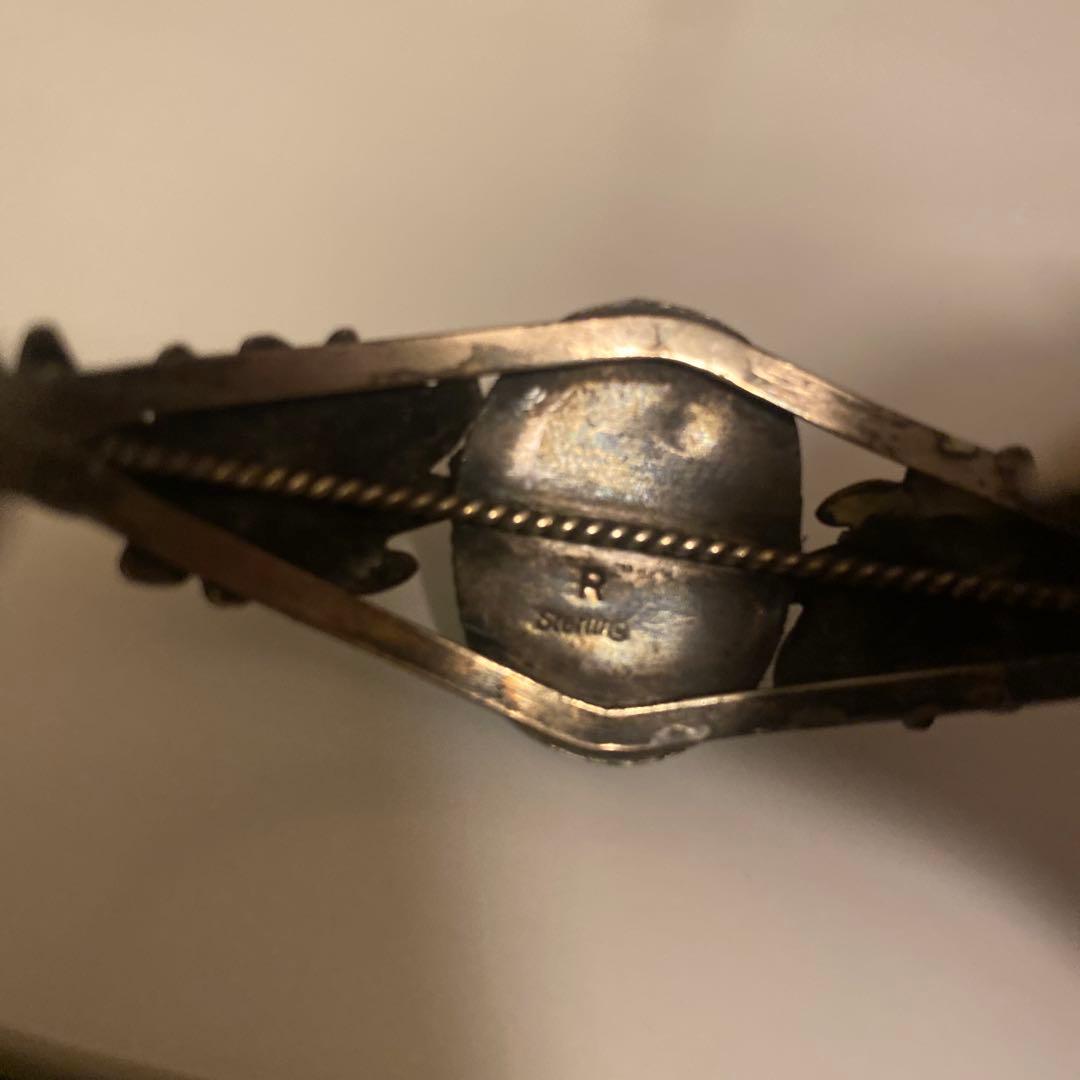 NAVAJO ナバホ族　バングル　シルバー　sterling