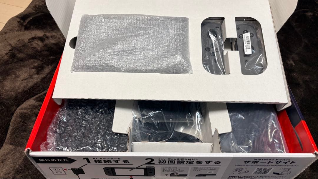 s*n様 Nintendo Switch グレー 本体 （中古品）