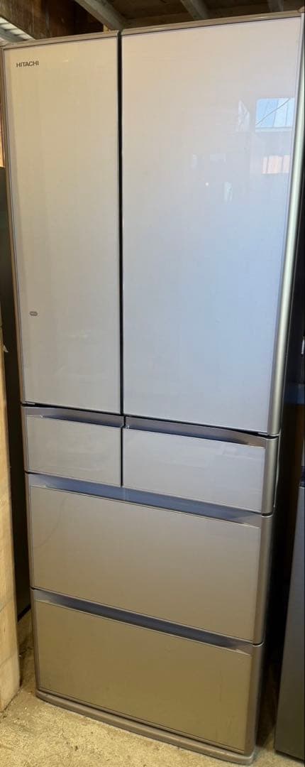 日立　HITACHI　2015年製　6ドア　大容量　大型　冷蔵庫　517L