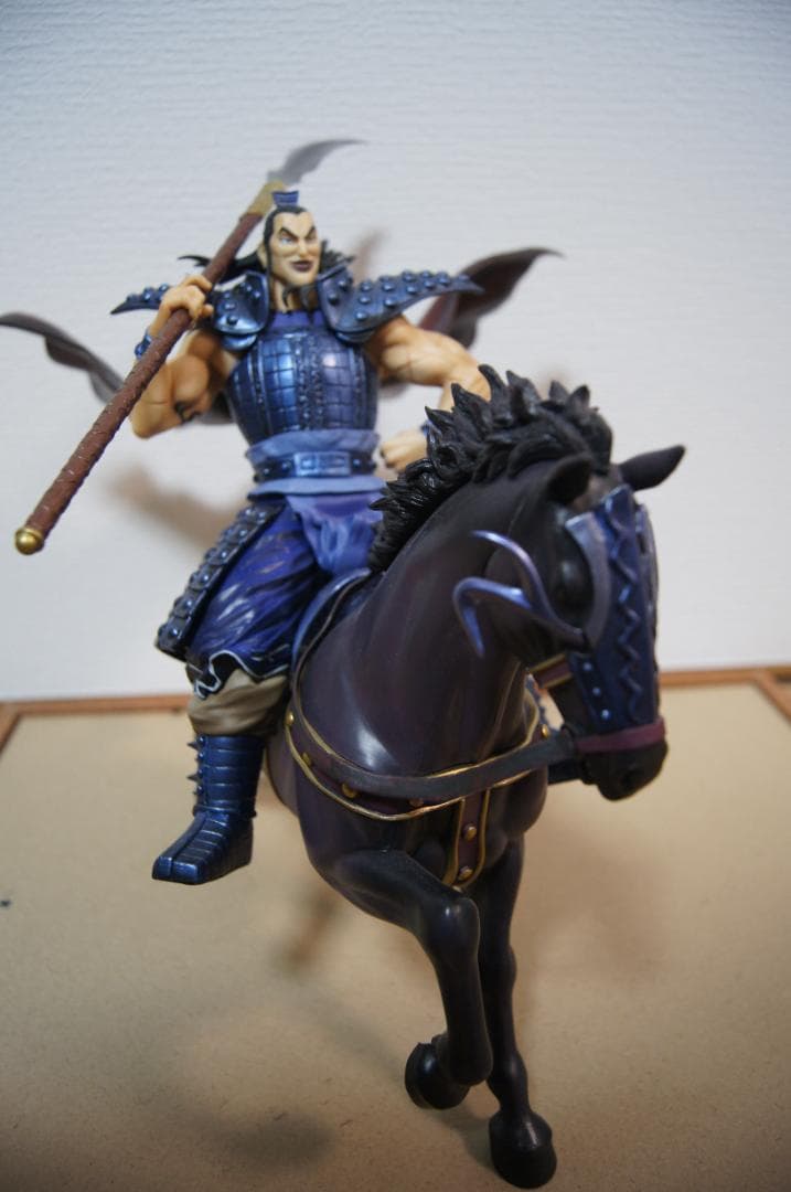 さ*く様 フィギュアーツZERO キングダム 王騎 将軍 -出陣- バンダイ 騎
