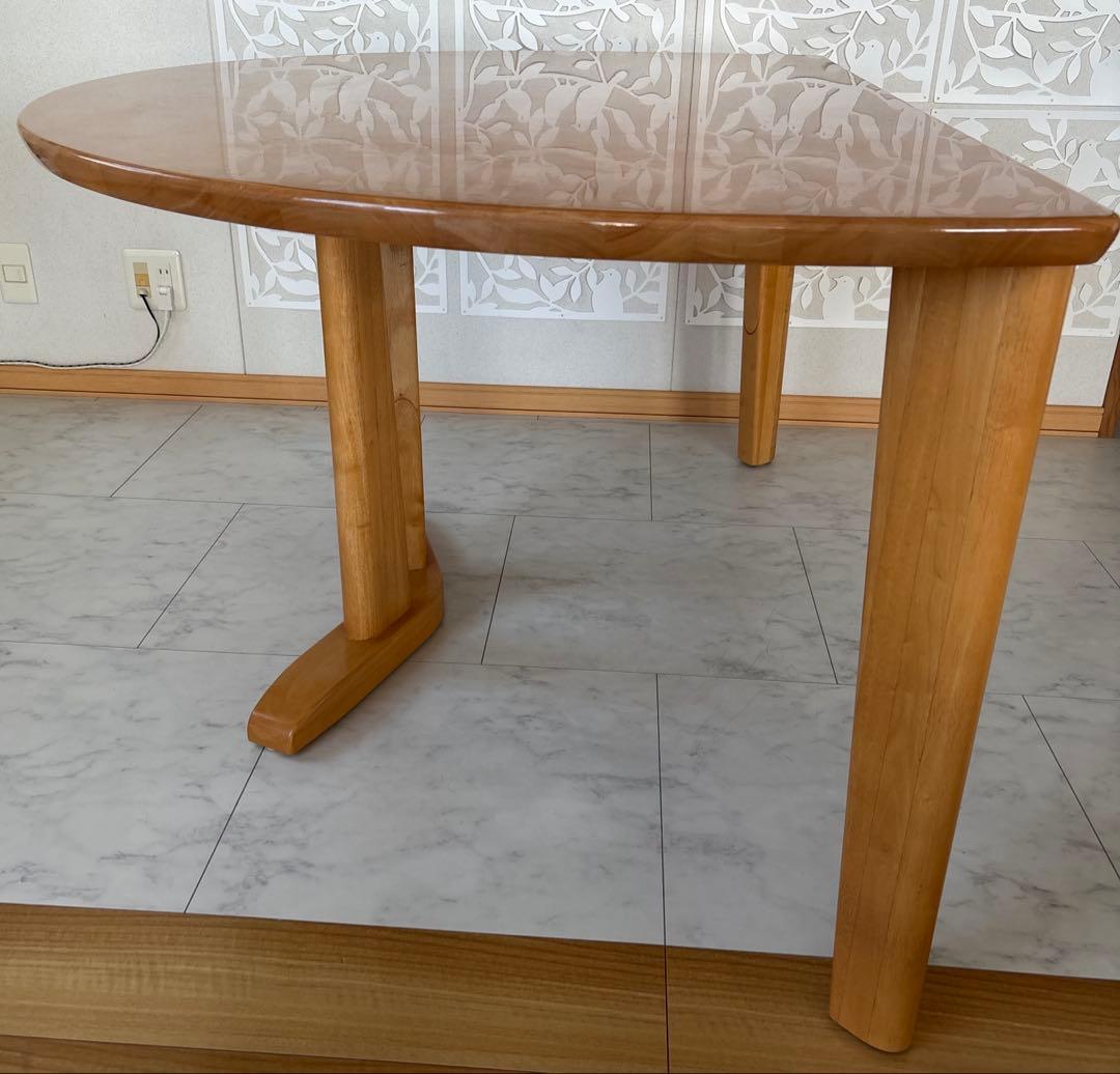 カリモク　karimoku Chitano 半円ダイニングテーブル