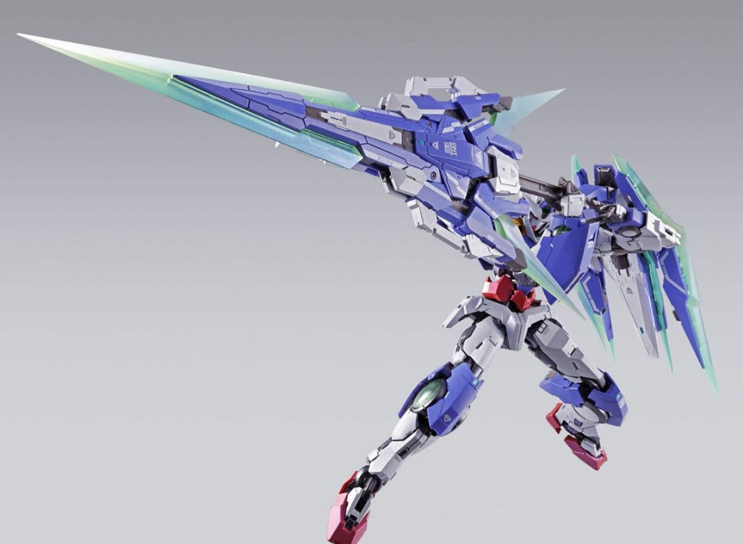 メタルビルド。ダブルオークアンタ.フルセイバー。