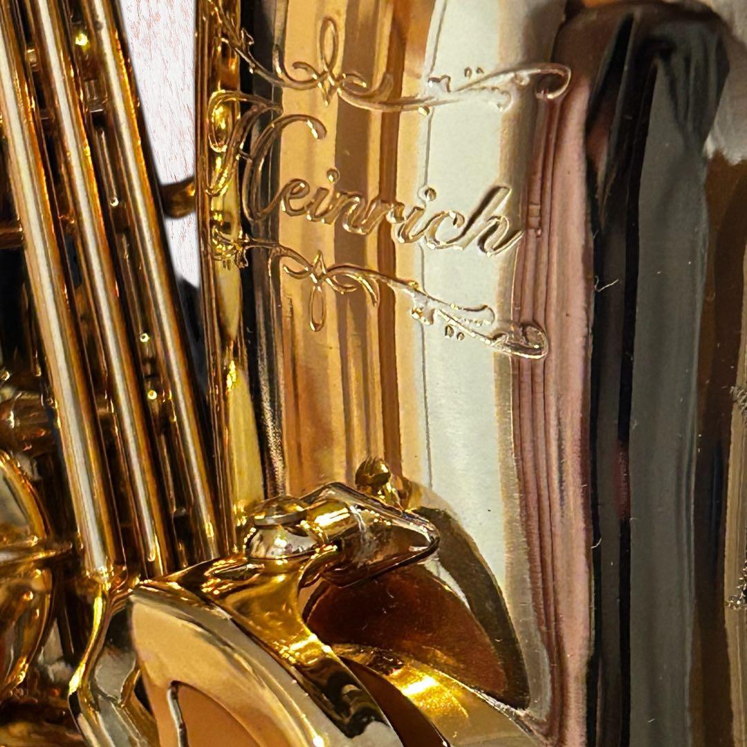 超メルカリ市期間限定★ Heinrich ヘインリッチ アルトサックス ケース有