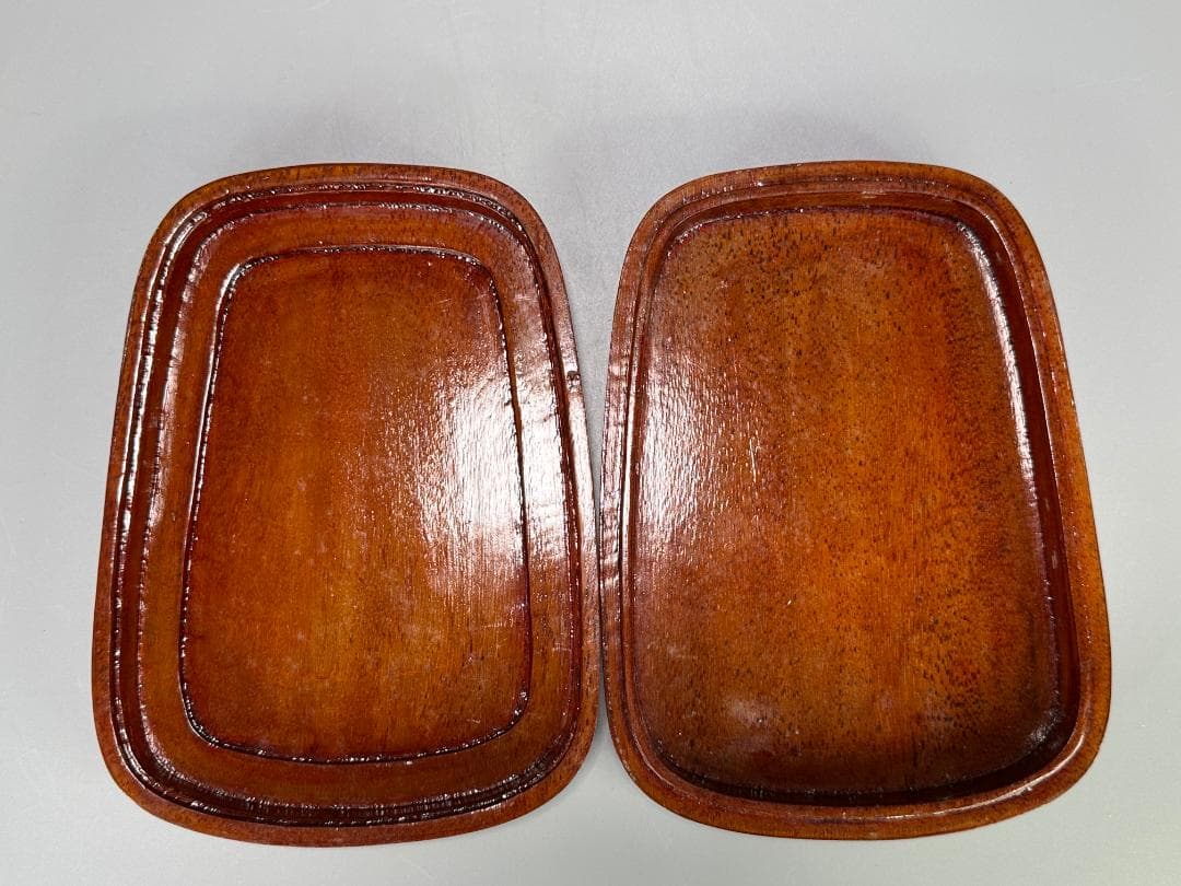 25.10.9-2 書道具　文房具　硯　梅文硯　唐硯