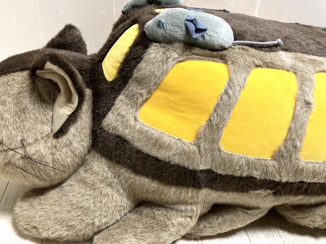 サンアロー　となりのトトロ　ネコバス　特大ぬいぐるみ　全長120cm　ジブリ