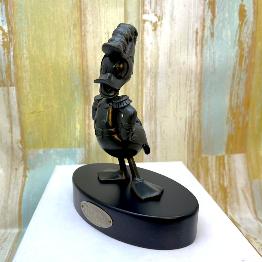 限定品★ドナルド ダック ドナルド提督 ドリーム号 ブロンズ像