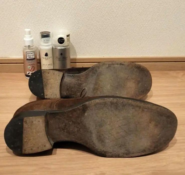 【お手入れセット付】BUTTERO ブッテロ 靴 プレーントゥ スエード　42