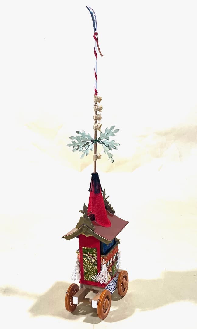 K 155・祇園祭山鉾ミニチュア　さくら井屋　長刀鉾、郷土玩具、廃絶、伝統工芸