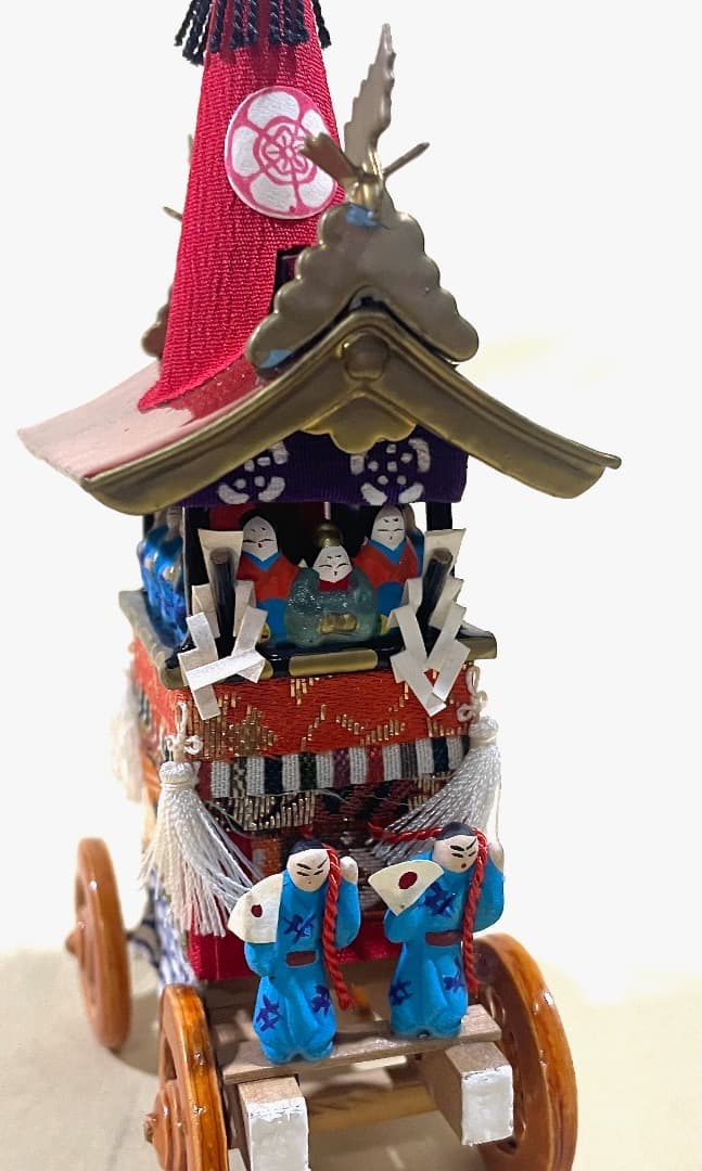K 155・祇園祭山鉾ミニチュア　さくら井屋　長刀鉾、郷土玩具、廃絶、伝統工芸