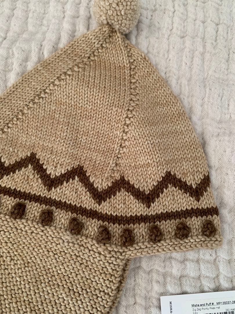 misha and puff ＊zig zag pointy peak hat