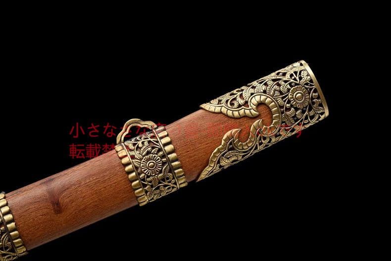 盛世の透かし彫り 古兵器 武具 刀装具 日本刀 模造刀 居合刀