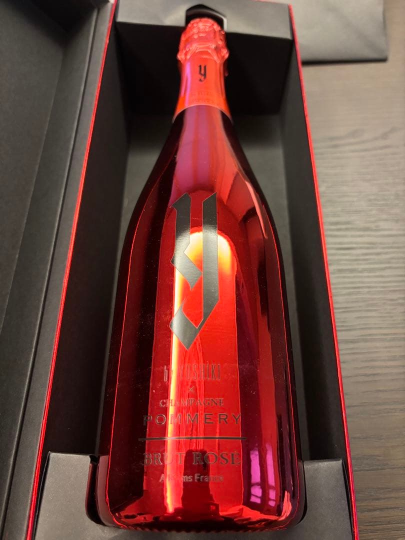 即日発送　ワイバイヨシキ×シャンパーニュ　ポメリー　ブリュット　ロゼ　箱付き