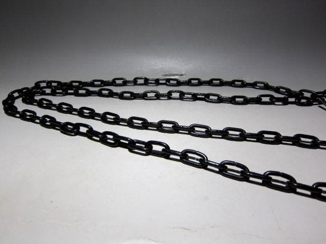 千家十職 御釜師 大西清右衛門 鉄釜鎖　　　　　　　　　　　　　m159