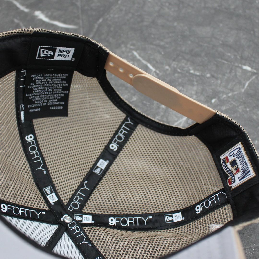 NEW ERA NY ヤンキース メッシュキャップ 海外モデル キャメルベージュ