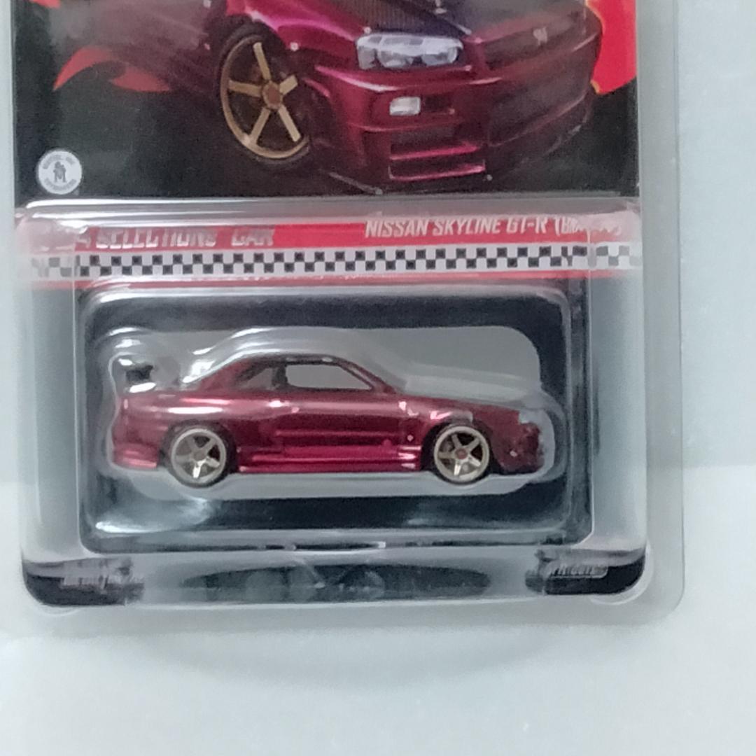 新品 ホットウィール RLC 日産スカイライン GT-R BNR34 レッド