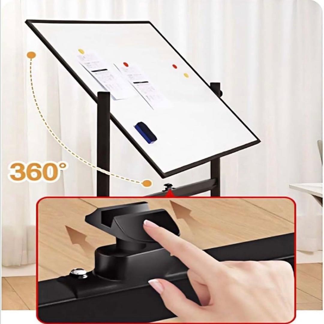 幅1200×高さ900mm ホワイトボード キャスター付き