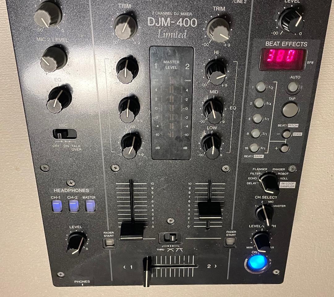 Pioneer DJM-400 limited 限定 DJミキサー パイオニア