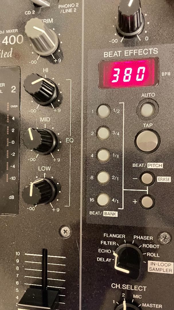 Pioneer DJM-400 limited 限定 DJミキサー パイオニア