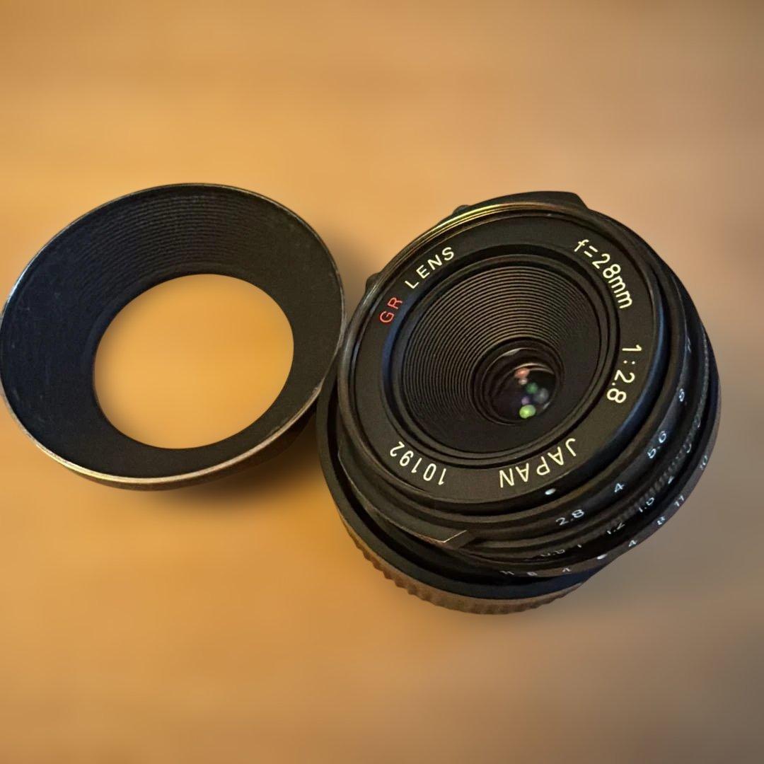 美品 RICOH GR LENS 28mm f2.8 LTM ブラック