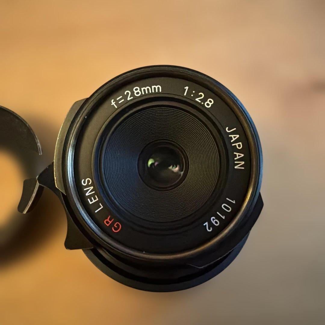 美品 RICOH GR LENS 28mm f2.8 LTM ブラック