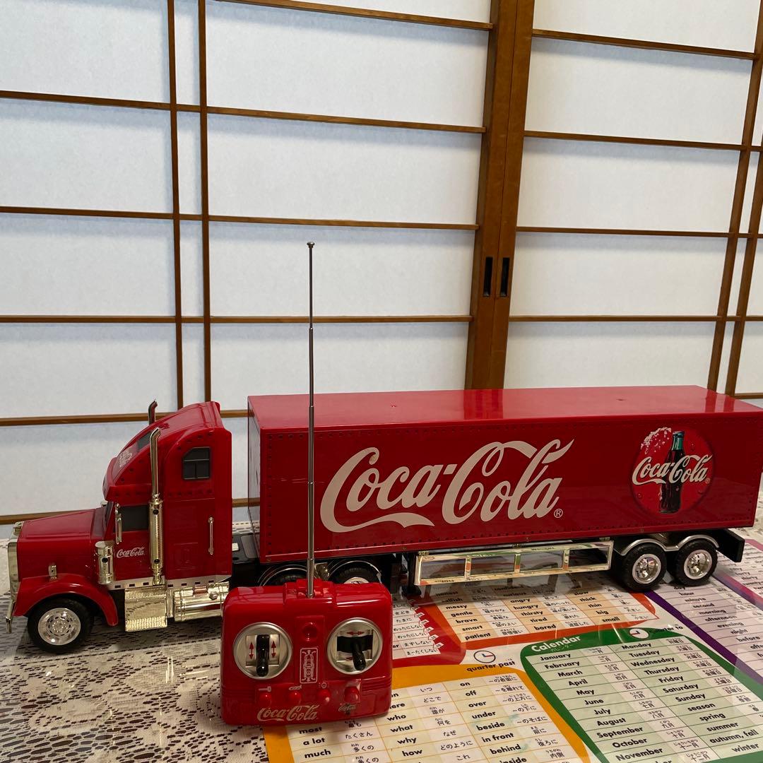 い*様 コカコーラ社　トレーラー　ラジコンカー
