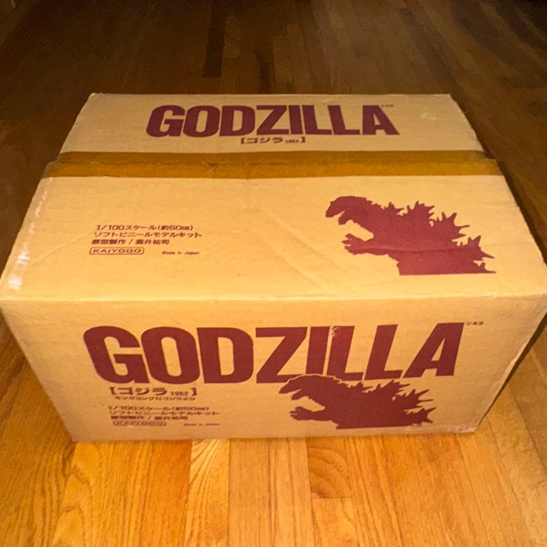 海洋堂　ゴジラ1962 キングコング対ゴジラ 1/100 ソフトビニールキット
