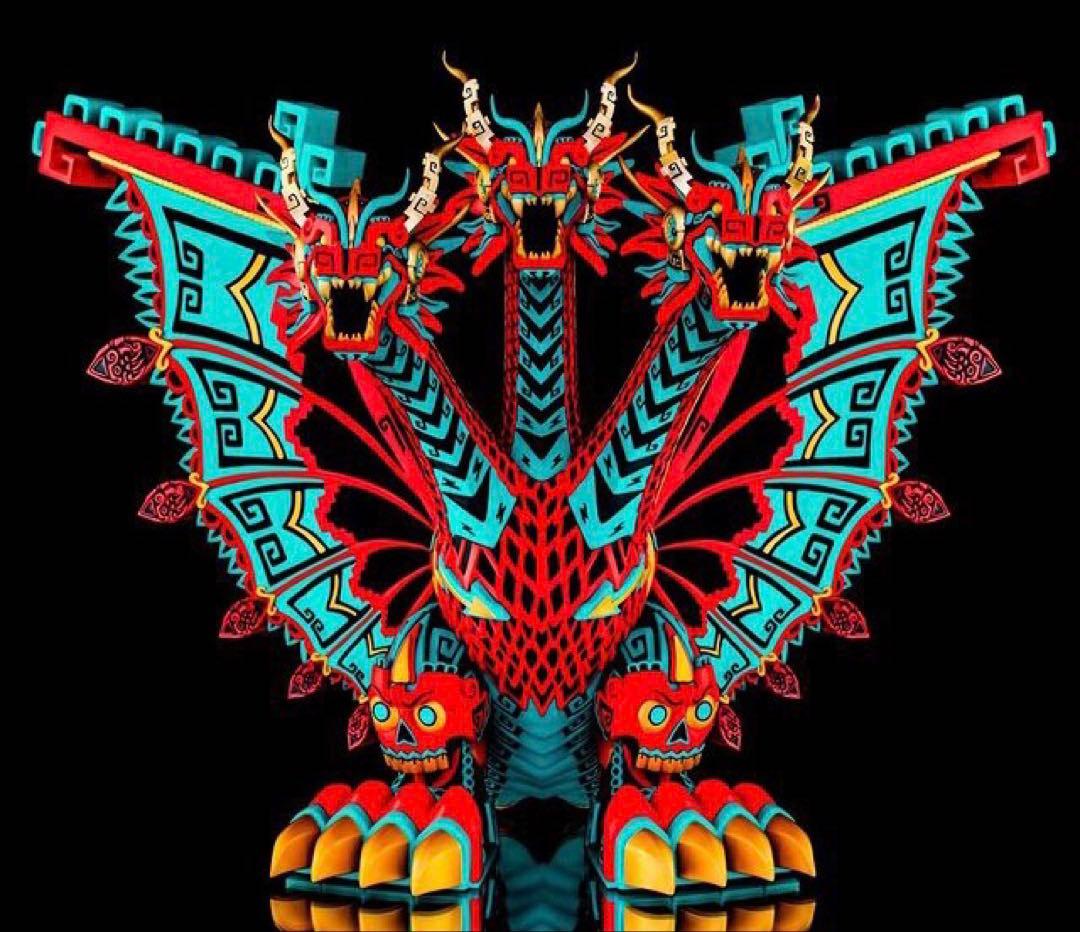 キングギドラ　海外限定フィギュア　アーバンアステカ　Urban Aztec