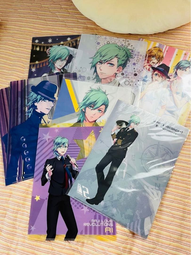 ✧うたプリ 美風藍クリアファイルセット✧