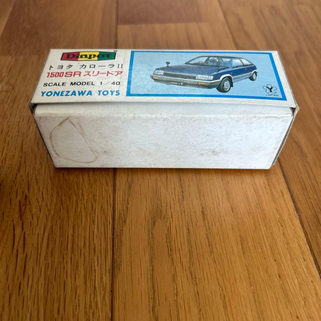 【希少】トヨタ カローラ II 1500SR ミニカー ダイヤペット