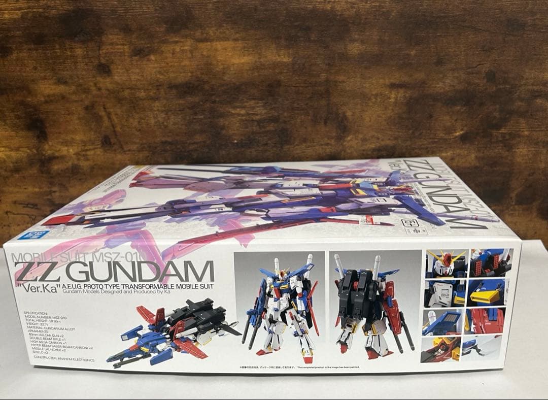【新品未開封】 MG ZZガンダム