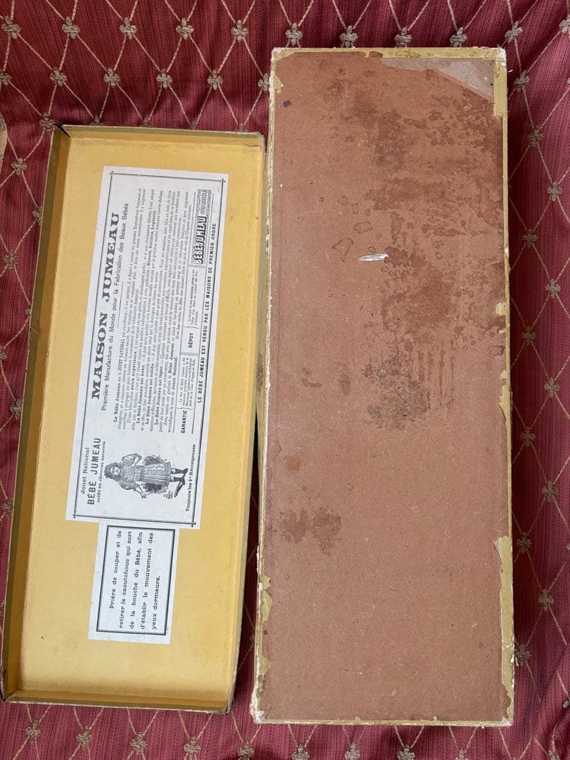 アンティーク ジュモー オリジナルボックス ビスクドール