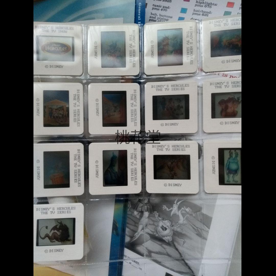 入手困難 ディズニー ヘラクレス プロダクション ポートフォリオ セル スチール