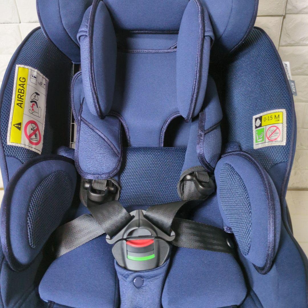 ◆極美品◆アップリカ　マモリラ ISOFIX チャイルドシート　ケープネイビー