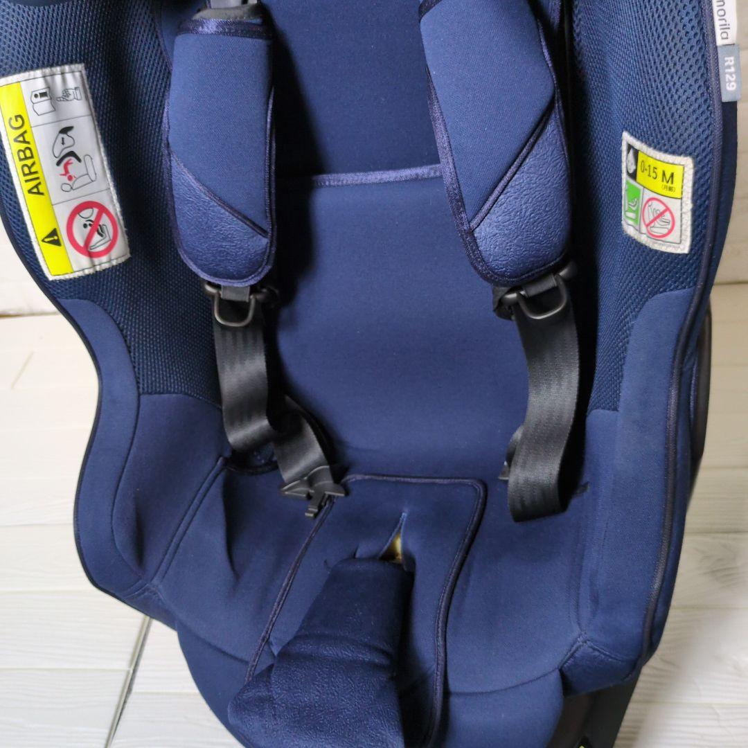 ◆極美品◆アップリカ　マモリラ ISOFIX チャイルドシート　ケープネイビー