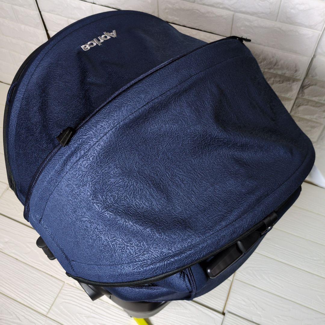 ◆極美品◆アップリカ　マモリラ ISOFIX チャイルドシート　ケープネイビー