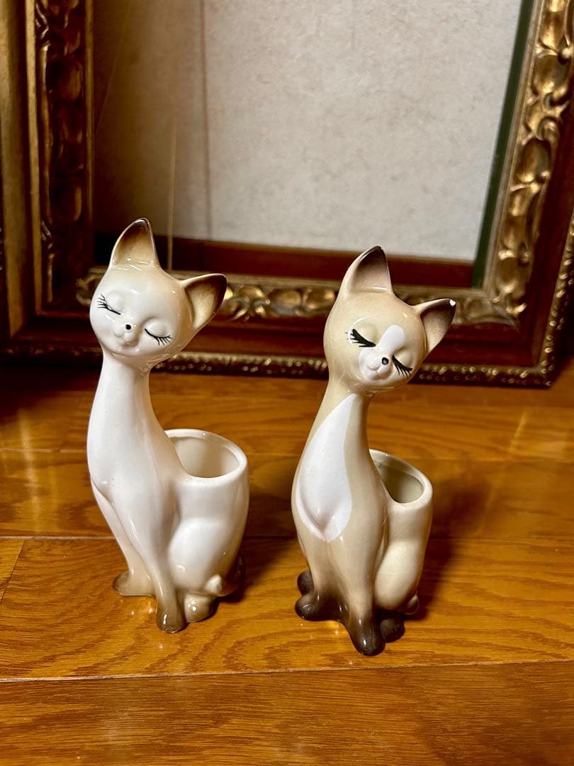 猫　白鳥　ペガサス　羊　置物　器　ヴィンテージ　アンティーク