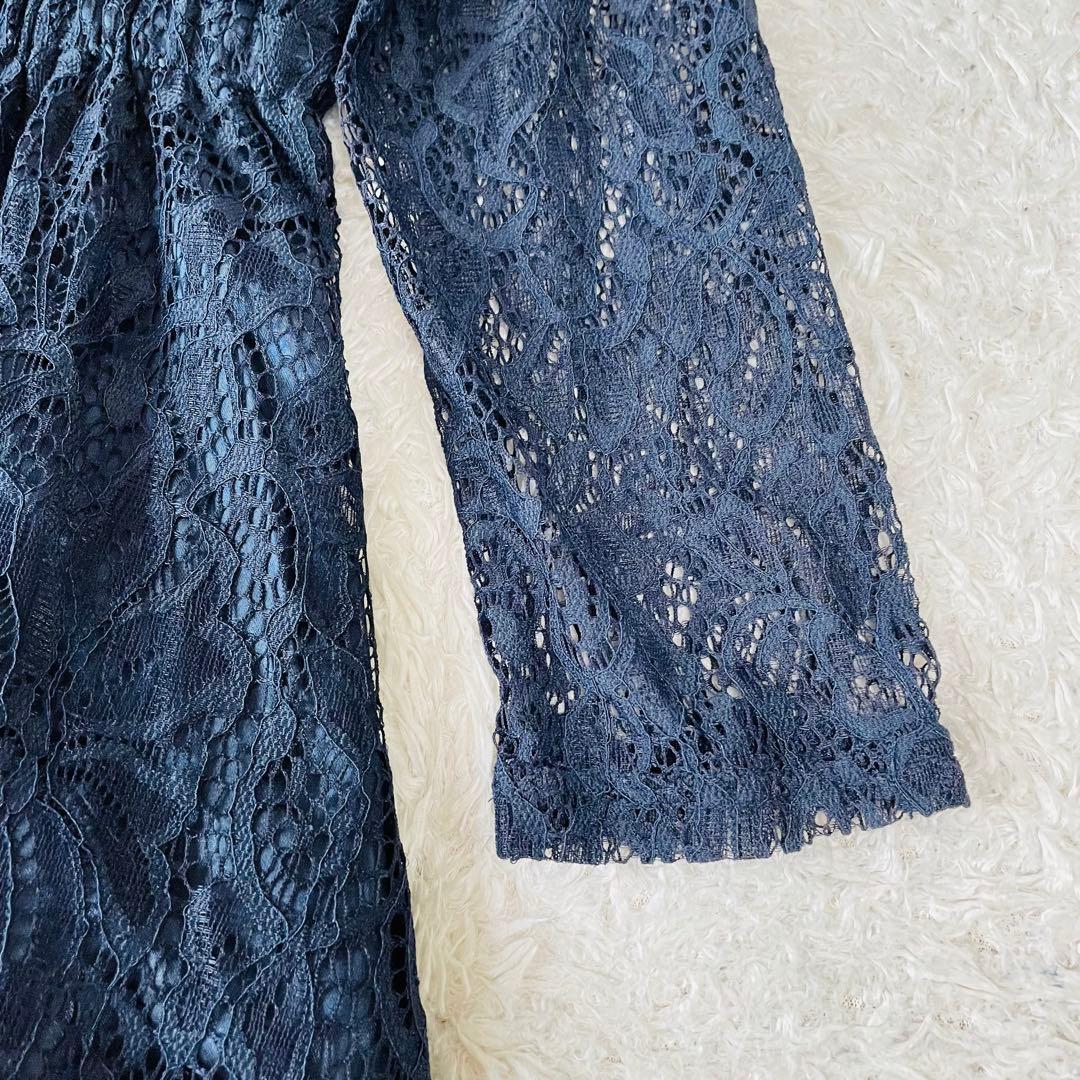 新品タグ付✨大きいサイズ✨マザーズドレス　マキシ丈　結婚式　ネイビー　XXL