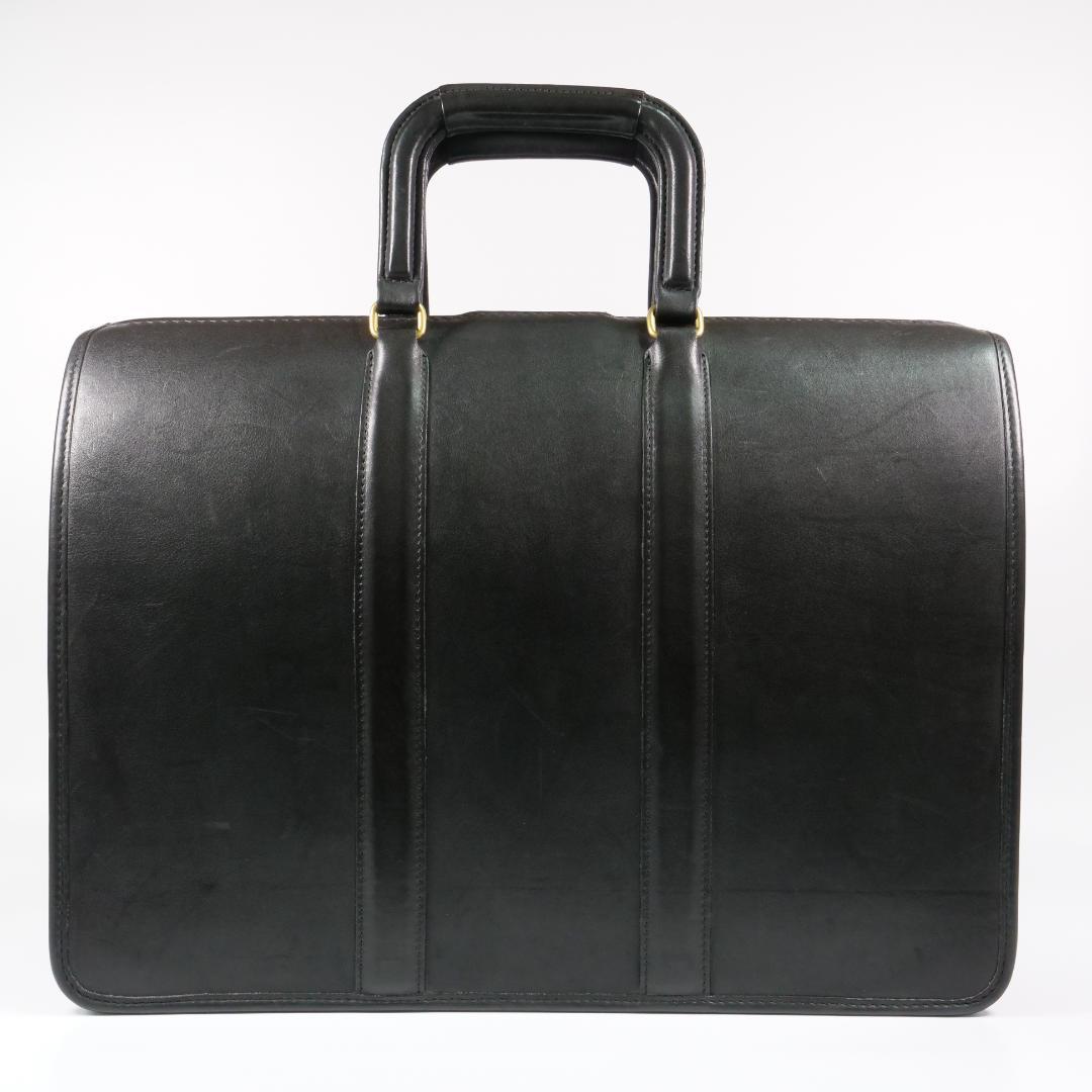 希少美品✨オールドコーチ ダレスバッグ 5420 USA製 自立 ブラック