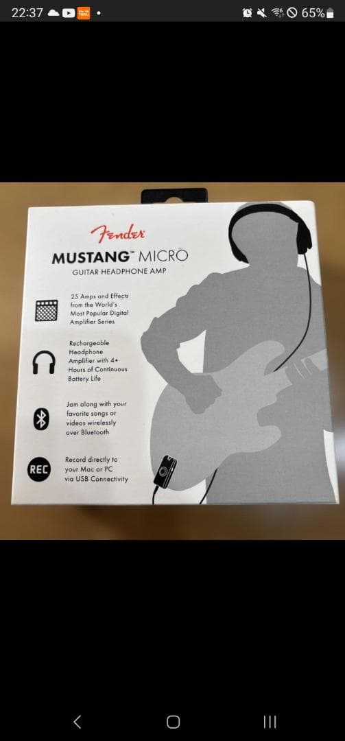Fender MUSTANG MICRO ギター ヘッドフォン アンプ