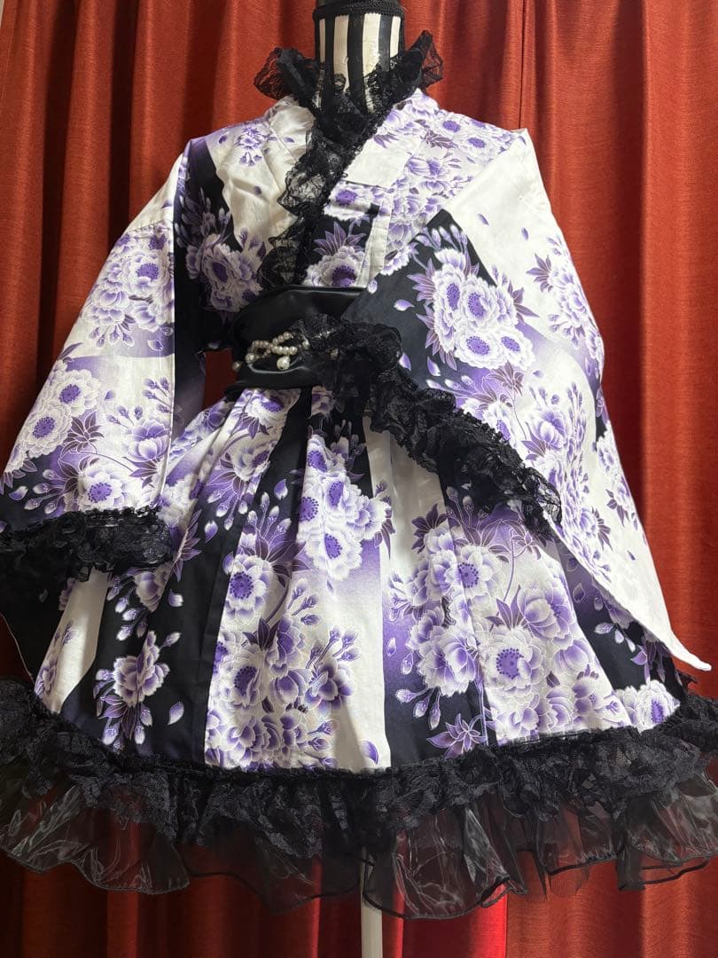 浴衣ドレス 37 姫ギャル ロリィタ 地雷系