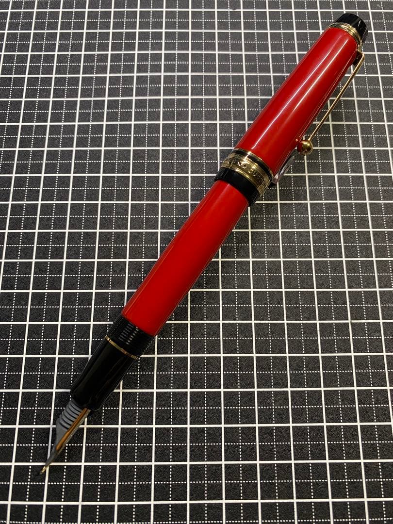 PILOT CUSTOM 845 朱　万年筆　字幅F