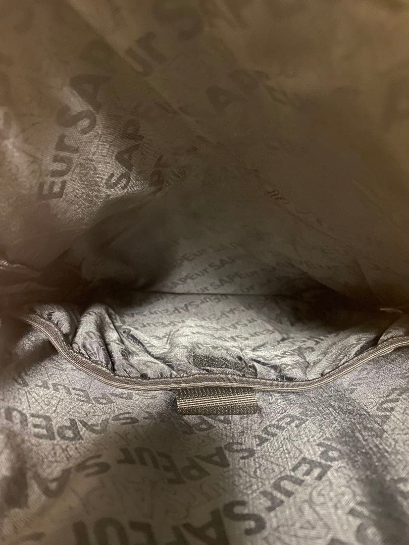 未使用SAPEUR 迷彩リュック　サプール　BIGメッシュバッグ付き