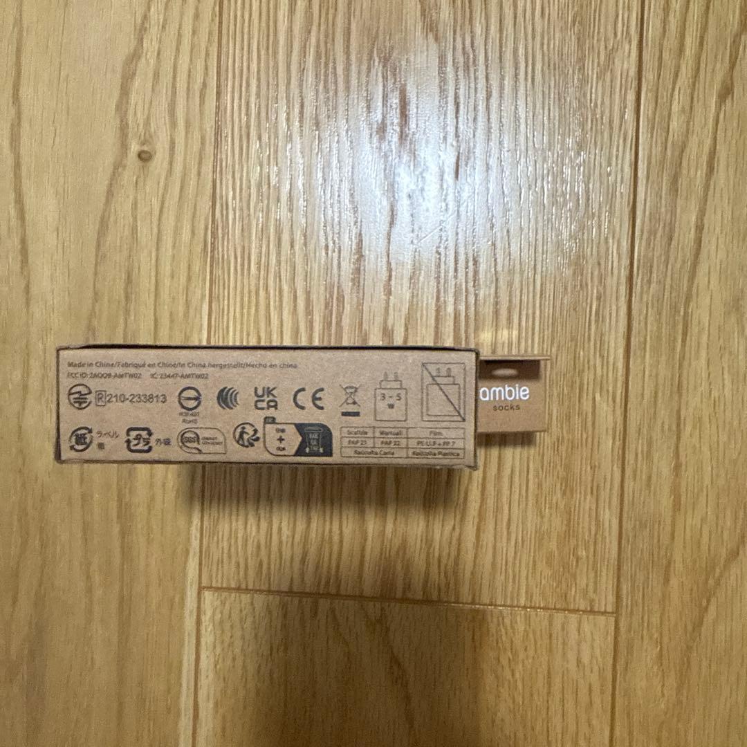 ambie ワイヤレスイヤホン　AM-TW02/WWC