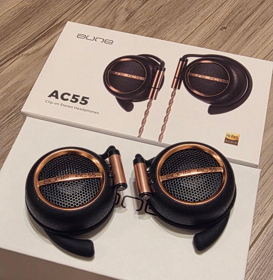 Aune AC55 クリップオンヘッドフォン