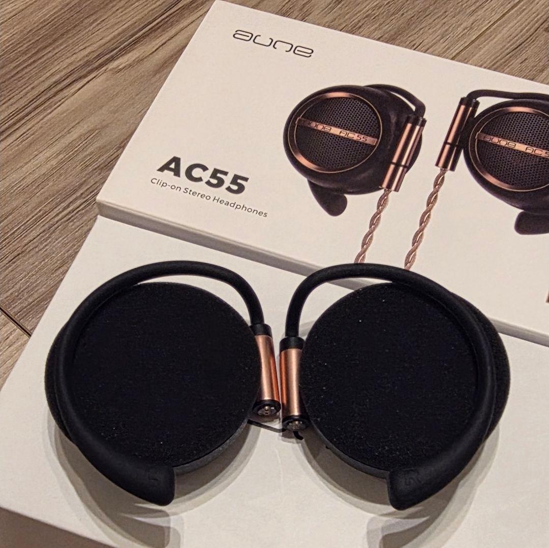 Aune AC55 クリップオンヘッドフォン
