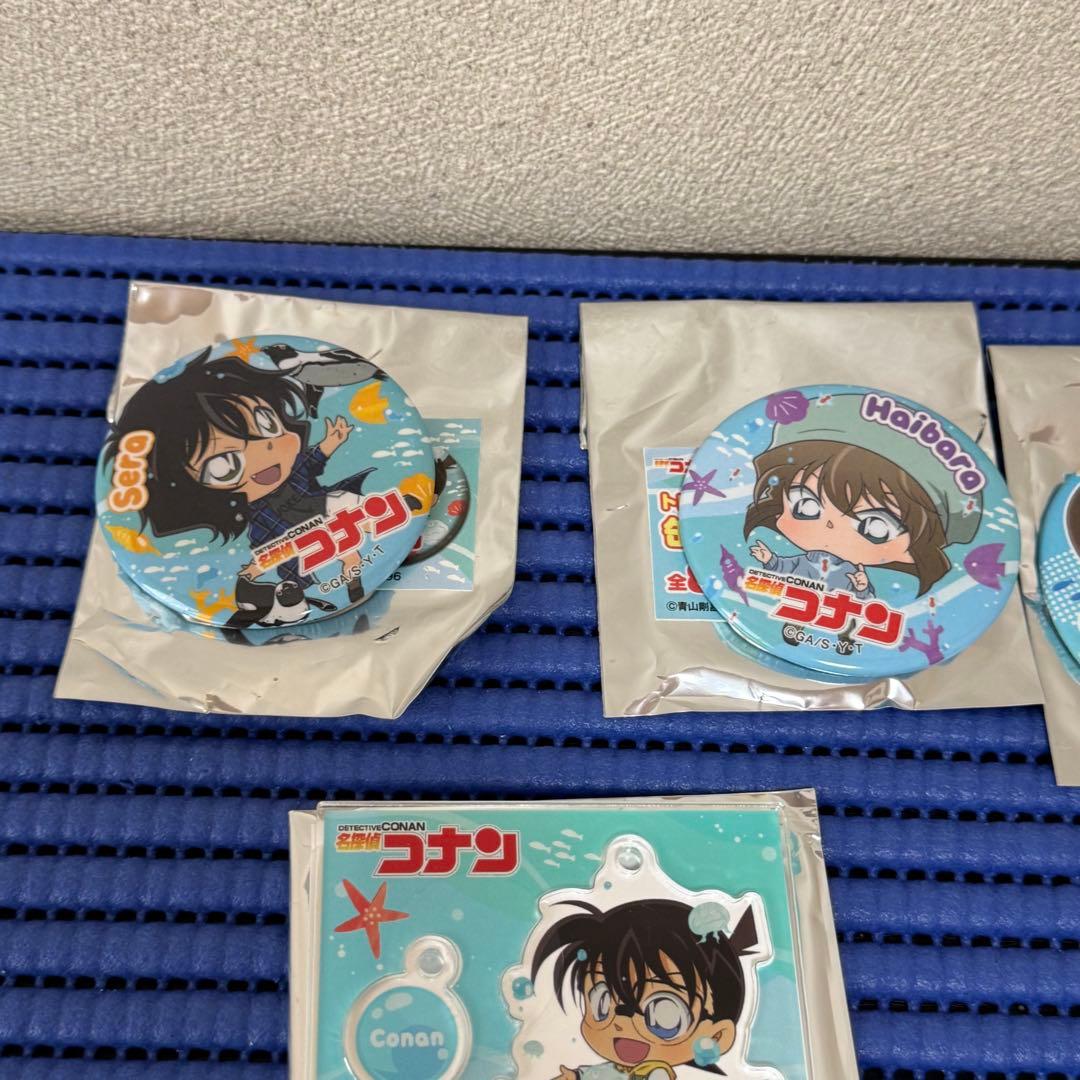 名探偵コナン サンシャインシティ 缶バッジ アクリルスタンド セット #