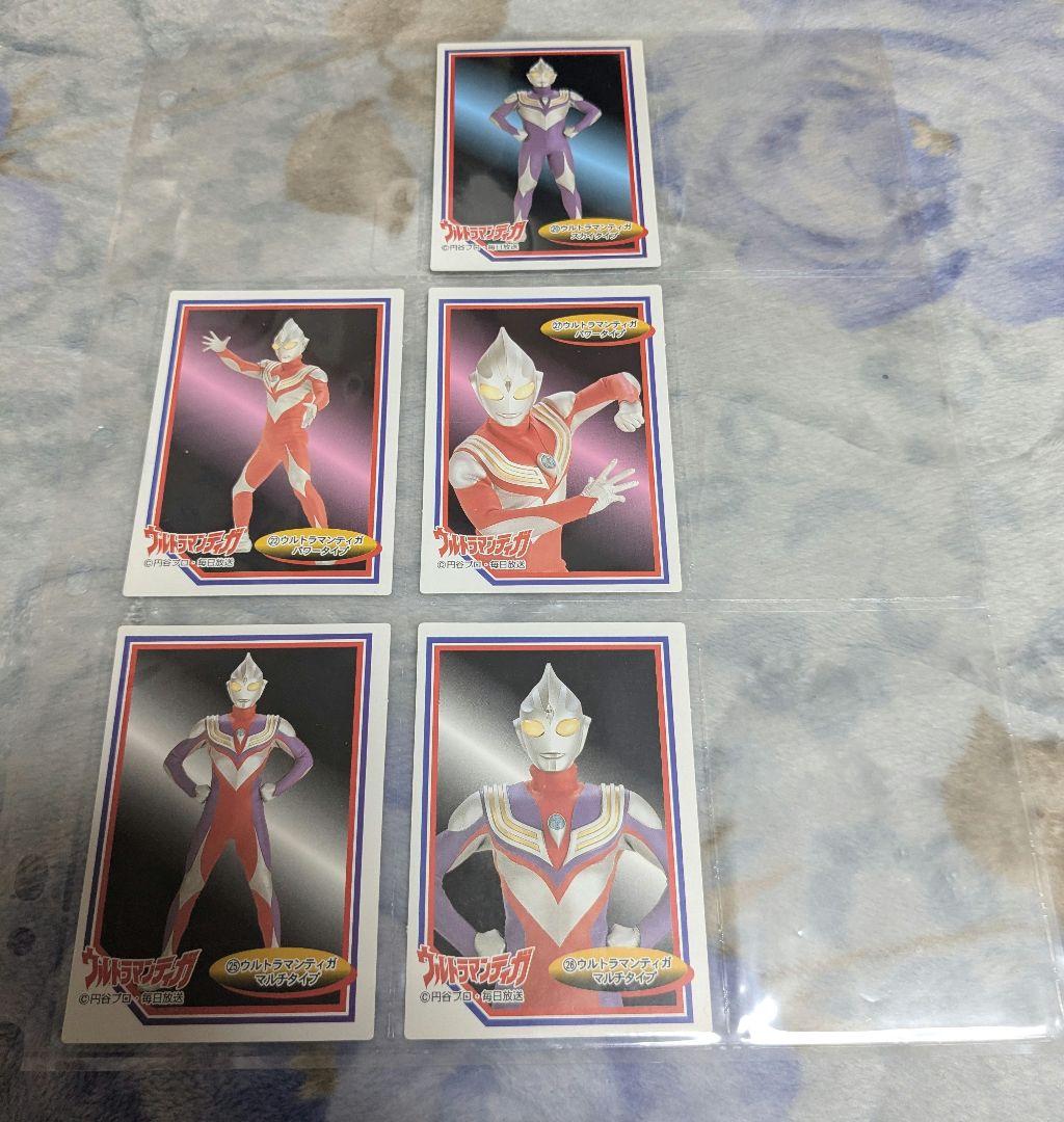 超希少 ウルトラマンティガ スクラッチバトル未使用　専用付