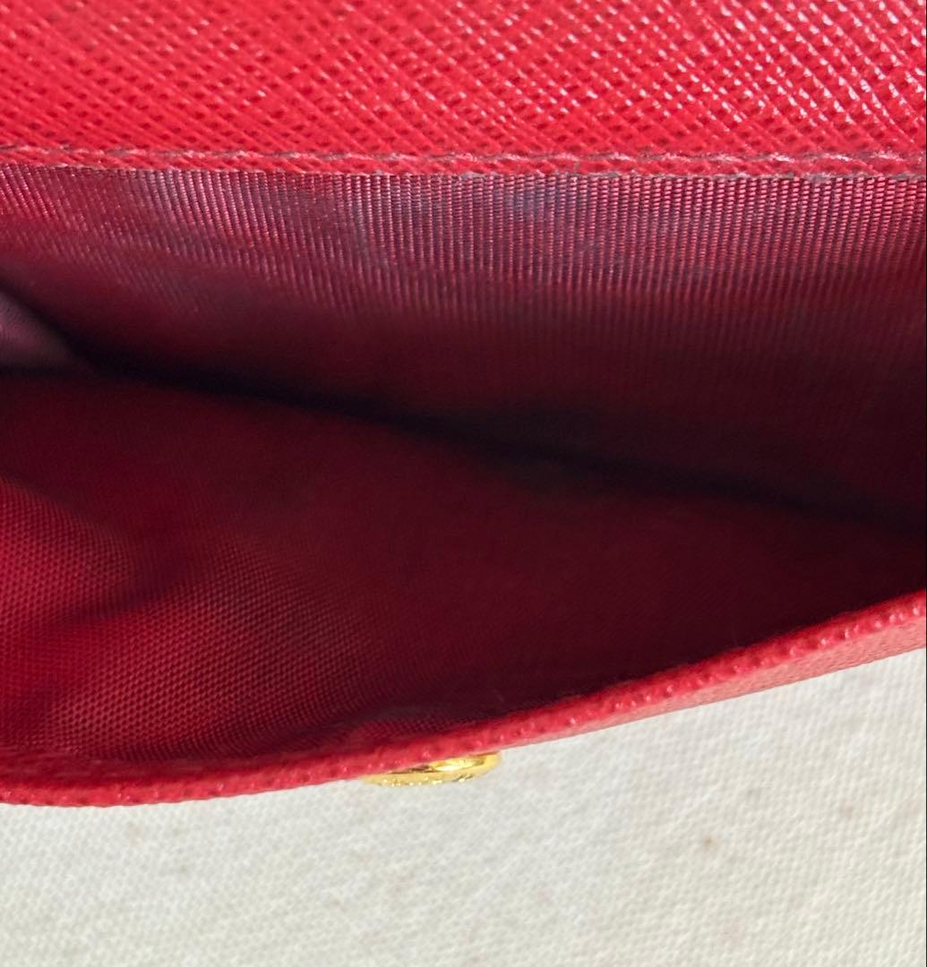 PRADA サフィアーノ 二つ折り財布 CIPRIA+FUOCO 正規品