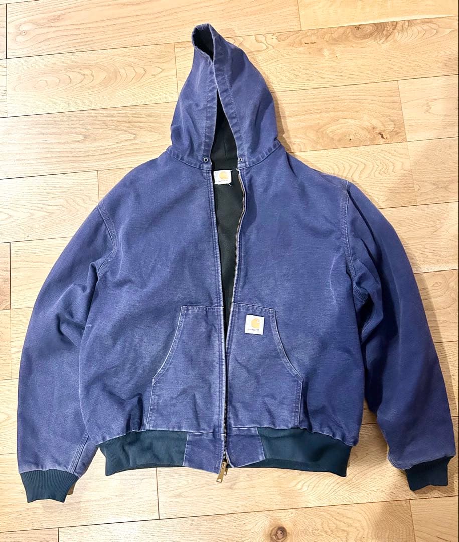 カーハート　アクティブジャケット　ネイビー